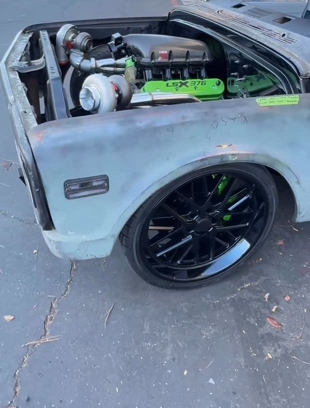 The C-10 — Engine Bay and Turbo Mock-Up