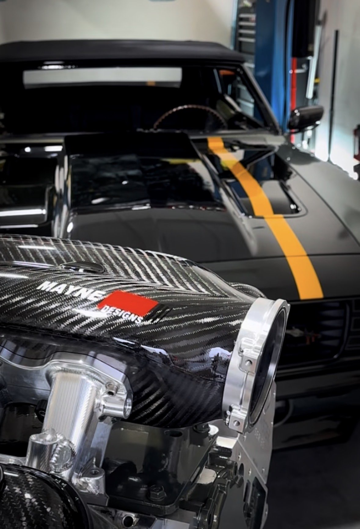 Grand Camaro RP — engine bay